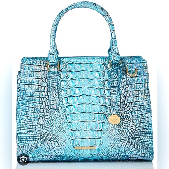 Brahmin Handbags - Brahmin Bag Finley in Arctic Blue